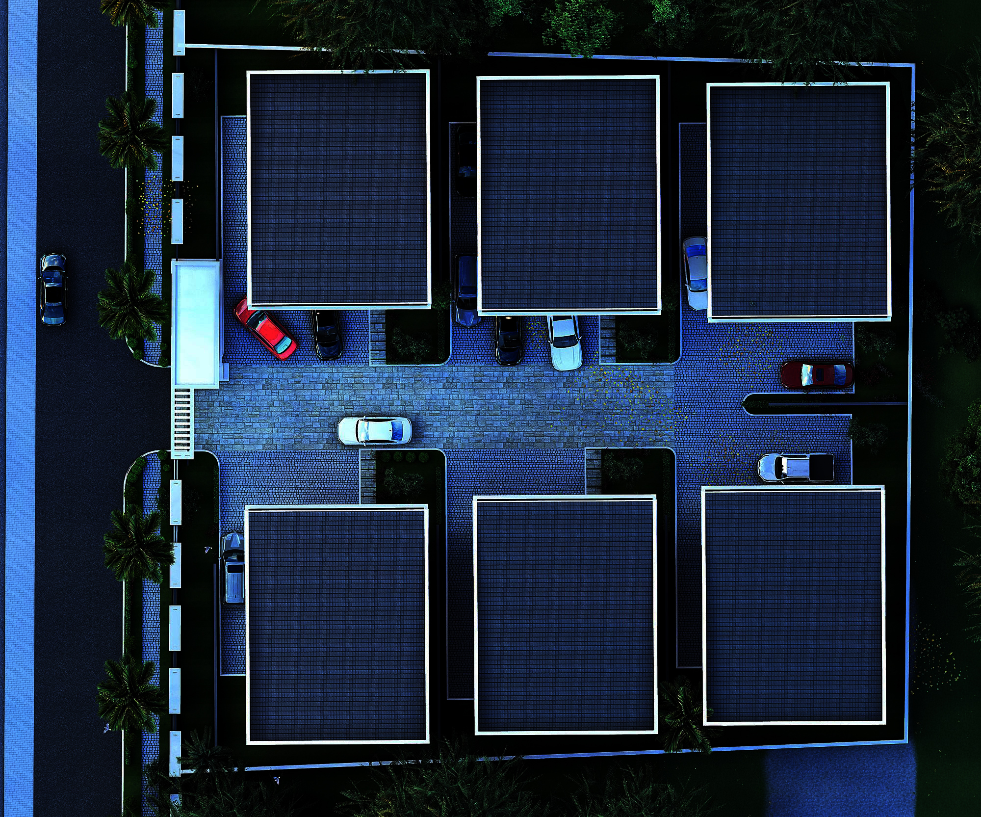 Casa Grande aerial site layout